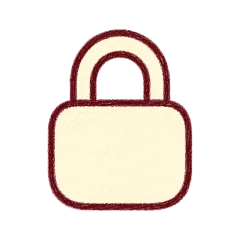 Lock icon representing secure record storage